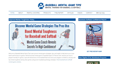 Desktop Screenshot of baseballmentalgame.com